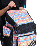 Arena - One Go Backpack Sunset Rodeo Allover 45L - Sunrise