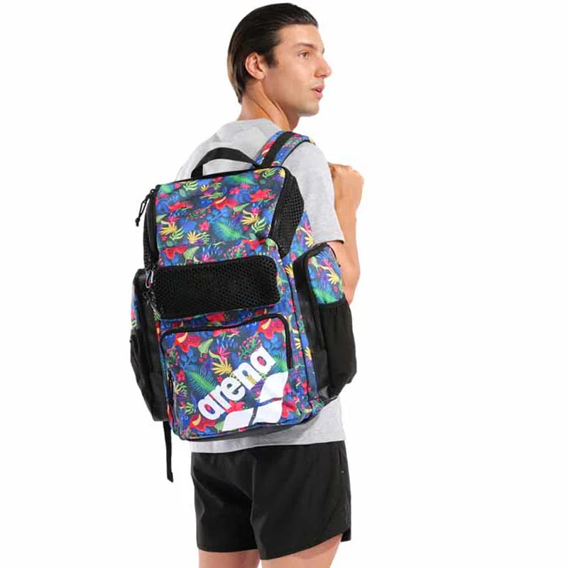 Arena - One Go Backpack Summer Blossom Allover 45L - Picture