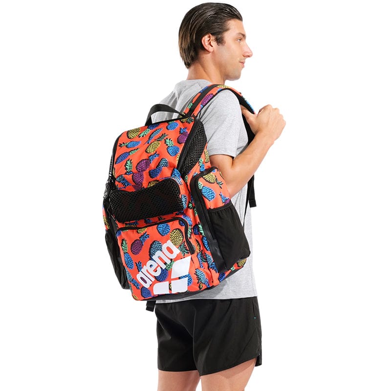 Arena - One Go Backpack Juicy Fruits Allover 45L - Pineapples