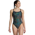Arena - Overview Ladies Challenge Back Swimsuit - Black/Multi