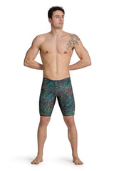 Arena - Overview Men’s Swim Jammer - Black/Multi