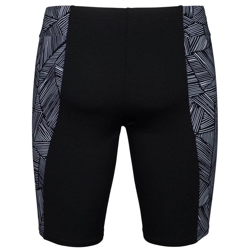 Arena - Overview Men’s Swim Jammer - Black-White/Multi