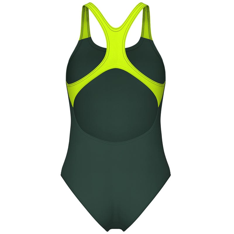 Arena - Poseidonia Swim Pro Back Ladies Swimsuit - Sage/Lime