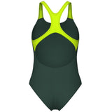 Arena - Poseidonia Swim Pro Back Ladies Swimsuit - Sage/Lime