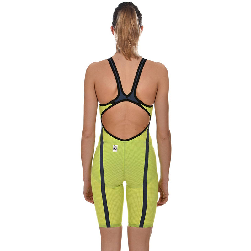 Arena - Powerskin Carbon Flex WCE Open Back Suit - Green/Grey