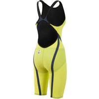 Arena - Powerskin Carbon Flex WCE Open Back Suit - Green/Grey