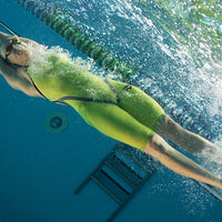 Arena - Powerskin Carbon Flex WCE Open Back Suit - Green/Grey