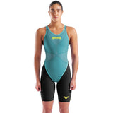 Arena - Powerskin Carbon Glide Limited Edition Women's Open-Back – Black-Biscay Bay
