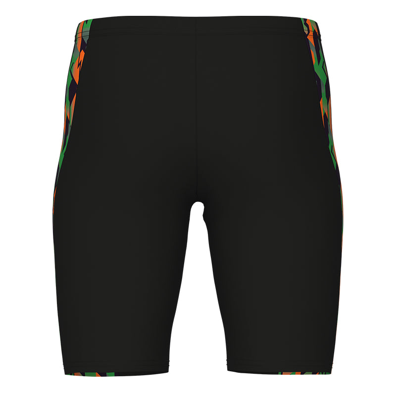 Arena - Print Swim Boy's Jammer - Black/Orange Multi