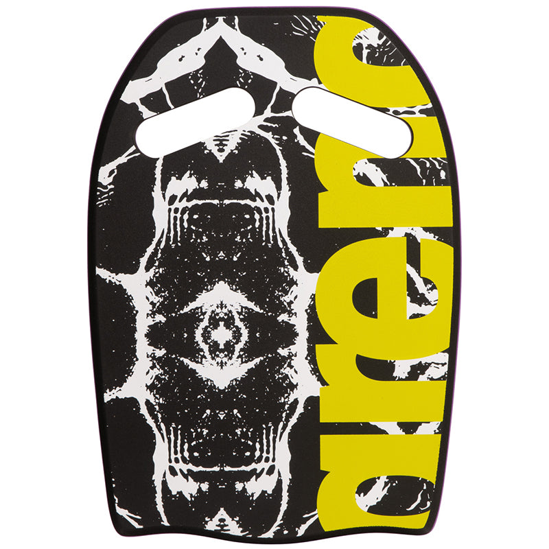 Arena - Printed Kickboard - Plum/Lime