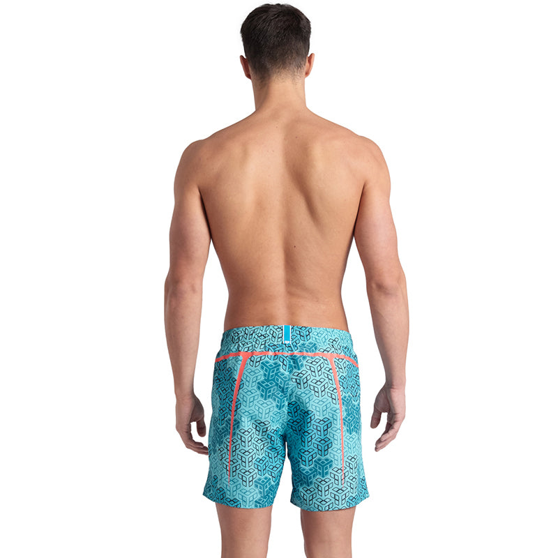 Arena - Pro_File Camo Kikko Beach Boxer Allover - Water/Multi