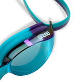Arena - Python Junior Mirror Racing Goggle - Emerald/Peacock/Plum