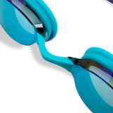 Arena - Python Junior Mirror Racing Goggle - Emerald/Peacock/Plum