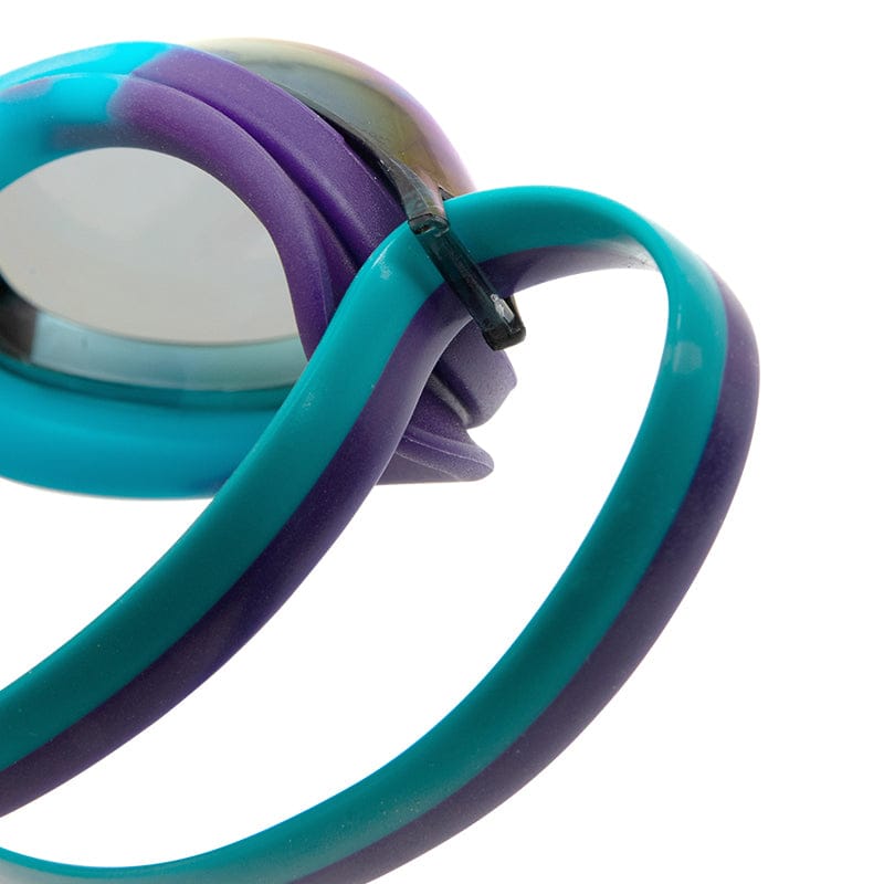 Arena - Python Junior Mirror Racing Goggle - Emerald/Peacock/Plum