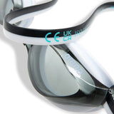 Arena - Python Junior Racing Goggle - Smoke/Black/White