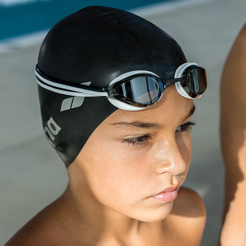 Arena - Python Junior Racing Goggle - Smoke/Black/White