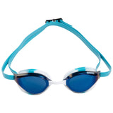 Arena - Python Mirror Goggles - Blue Mirror/White/Sky