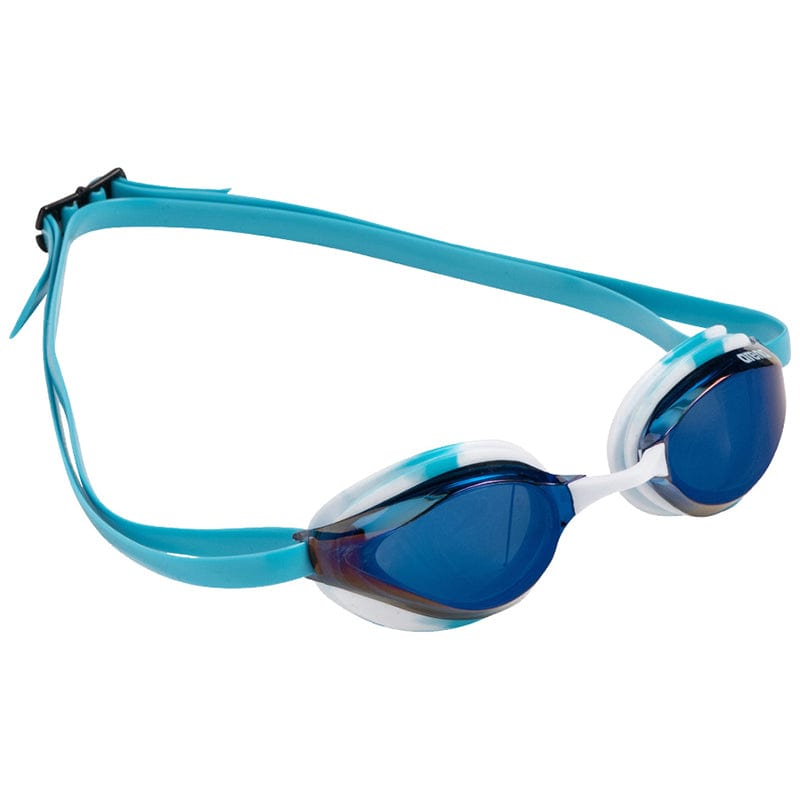 Arena - Python Mirror Goggles - Blue Mirror/White/Sky
