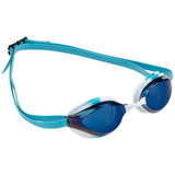 Arena - Python Mirror Goggles - Blue Mirror/White/Sky