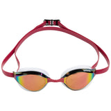 Arena - Python Mirror Goggles - Copper/White/Red