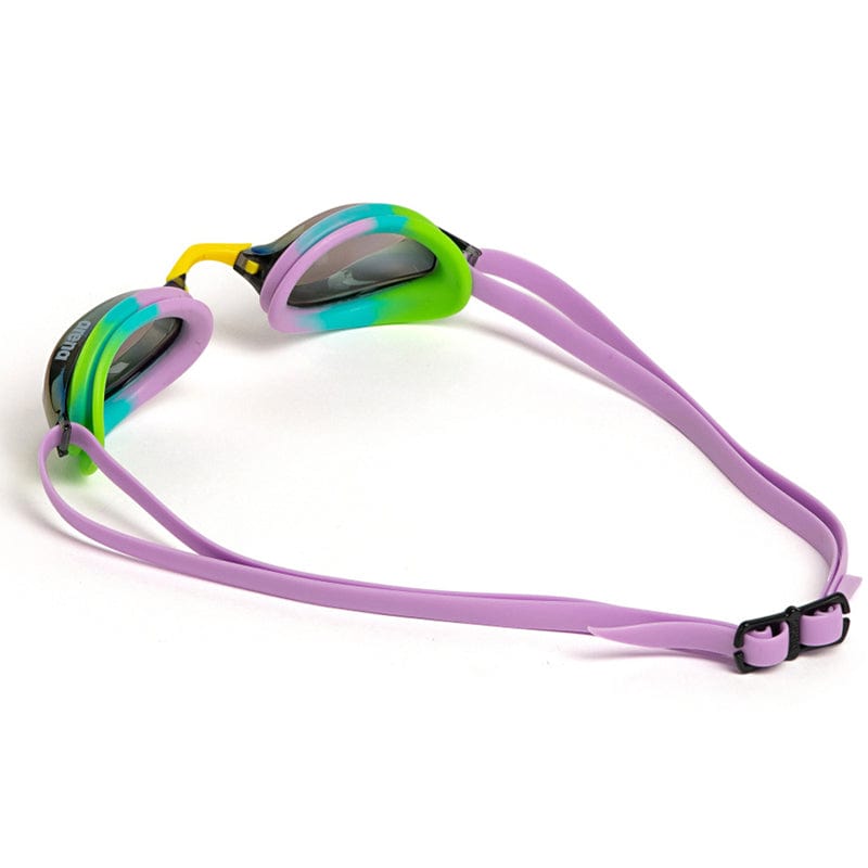 Arena - Python Mirror Goggles - Green/Violet/Green