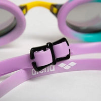 Arena - Python Mirror Goggles - Green/Violet/Green