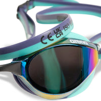 Arena - Python Mirror Goggles - Turquoise/Water