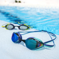Arena - Python Mirror Goggles - Turquoise/Water