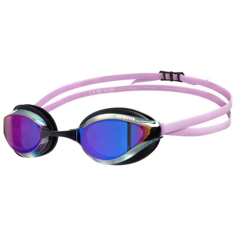 Arena - Python Mirror Goggles - Violet/Black/Violet