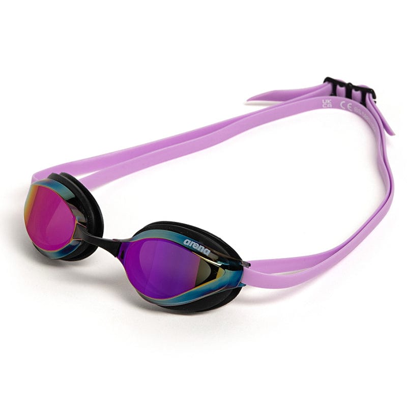Arena - Python Mirror Goggles - Violet/Black/Violet
