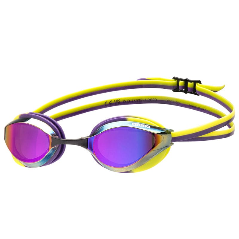 Arena - Python Mirror Goggles - Violet/Plum/Lime