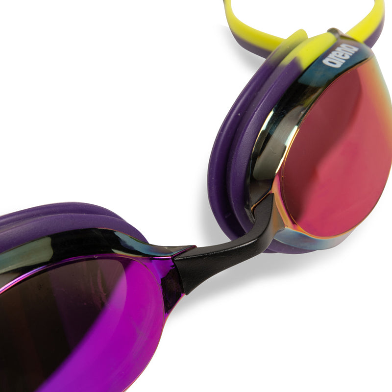 Arena - Python Mirror Goggles - Violet/Plum/Lime