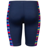 Arena - Racing Stripe Boy's Jammer - Navy-Multi