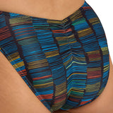 Arena - Slow Motion XCross Back Ladies Swimsuit - Black/Turquoise