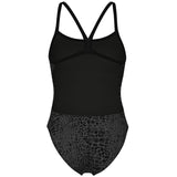 Arena - Snakeskin Challenge Back Ladies Swimsuit - Black/Team Black