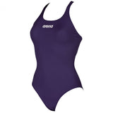 Arena - Solid Swim Pro Back Ladies Swimsuit - Navy/White