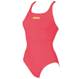 Arena - Solid Swim Pro Back Ladies Swimsuit - Red/Green