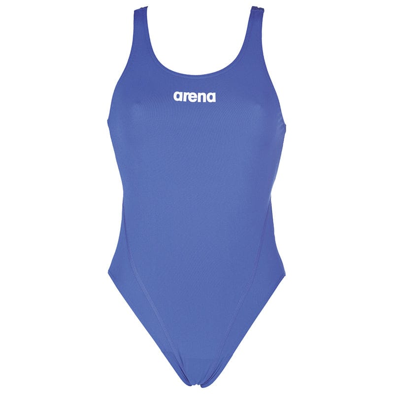 Arena - Solid Swim Tech Back Ladies Swimsuit - Royal/White