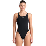 Arena - Solid Swim Tech Multi Back Ladies Swimsuit - Black-White