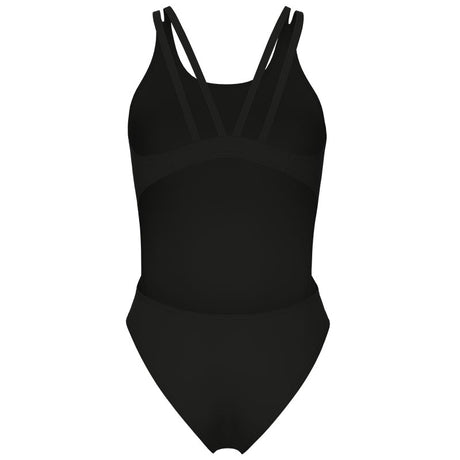 Arena - Solid Swim Tech Multi Back Ladies Swimsuit - Black-White