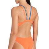 Arena - Solid Swim Tech Multi Back Ladies Swimsuit - Coral-Blue