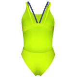 Arena - Solid Swim Tech Multi Back Ladies Swimsuit - Lime-Dusk