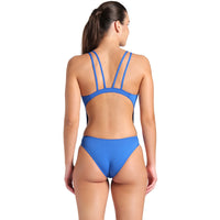 Arena - Solid Swim Tech Multi Back Ladies Swimsuit - Royal-White