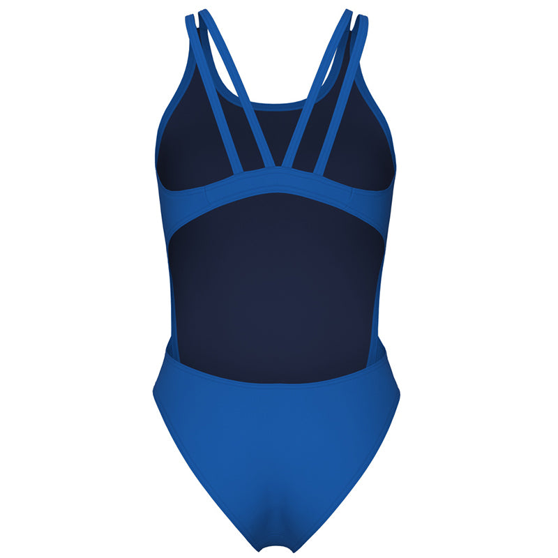 Arena - Solid Swim Tech Multi Back Ladies Swimsuit - Royal-White
