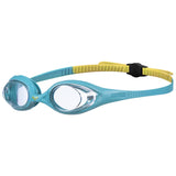 Arena - Spider Junior Swimming Goggle - Clear/Mint/Yellow