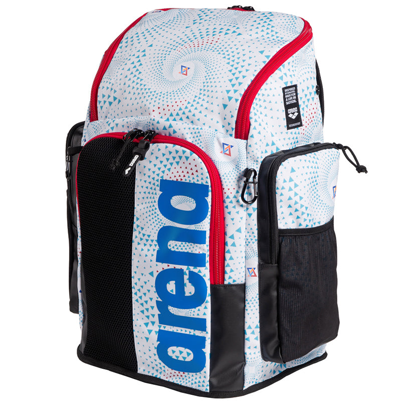 Arena - Spiky III Backpack 45L Allover Print - Fireflow/White