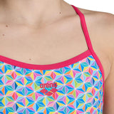 Arena - Starfish Lightdrop Back Girls Swimsuit - Rose/Multi