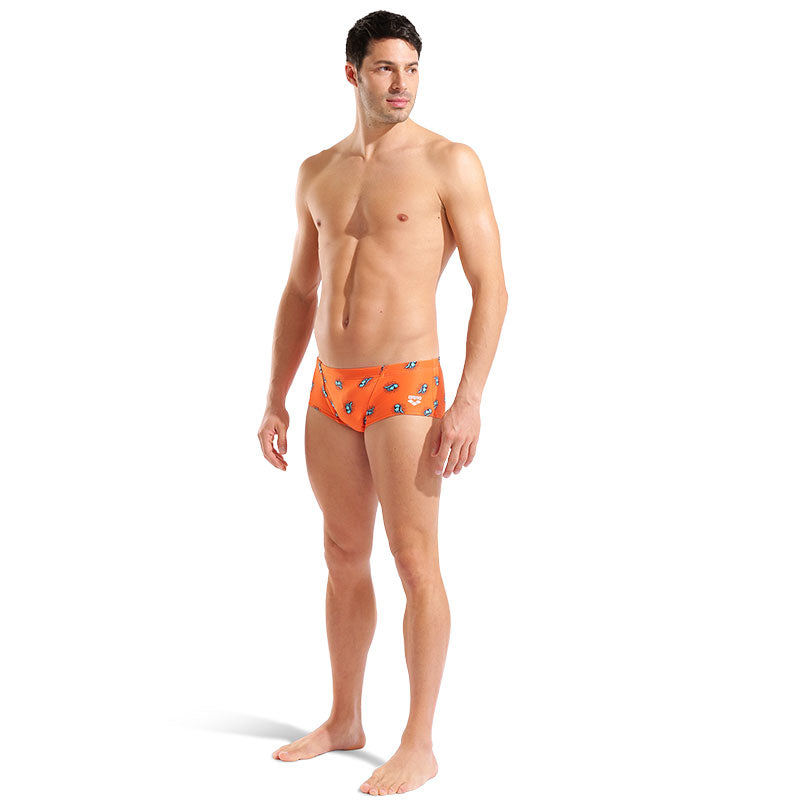 Arena - Sunset Rodeo Ye-Haa Low Waist Men's Swim Short - Orange/Multi
