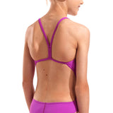 Arena - Team Challenge Back Girls’ Swimsuit - Fuchsia/Water