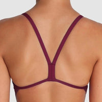 Arena - Team Challenge Back Girls’ Swimsuit - Red Fandango